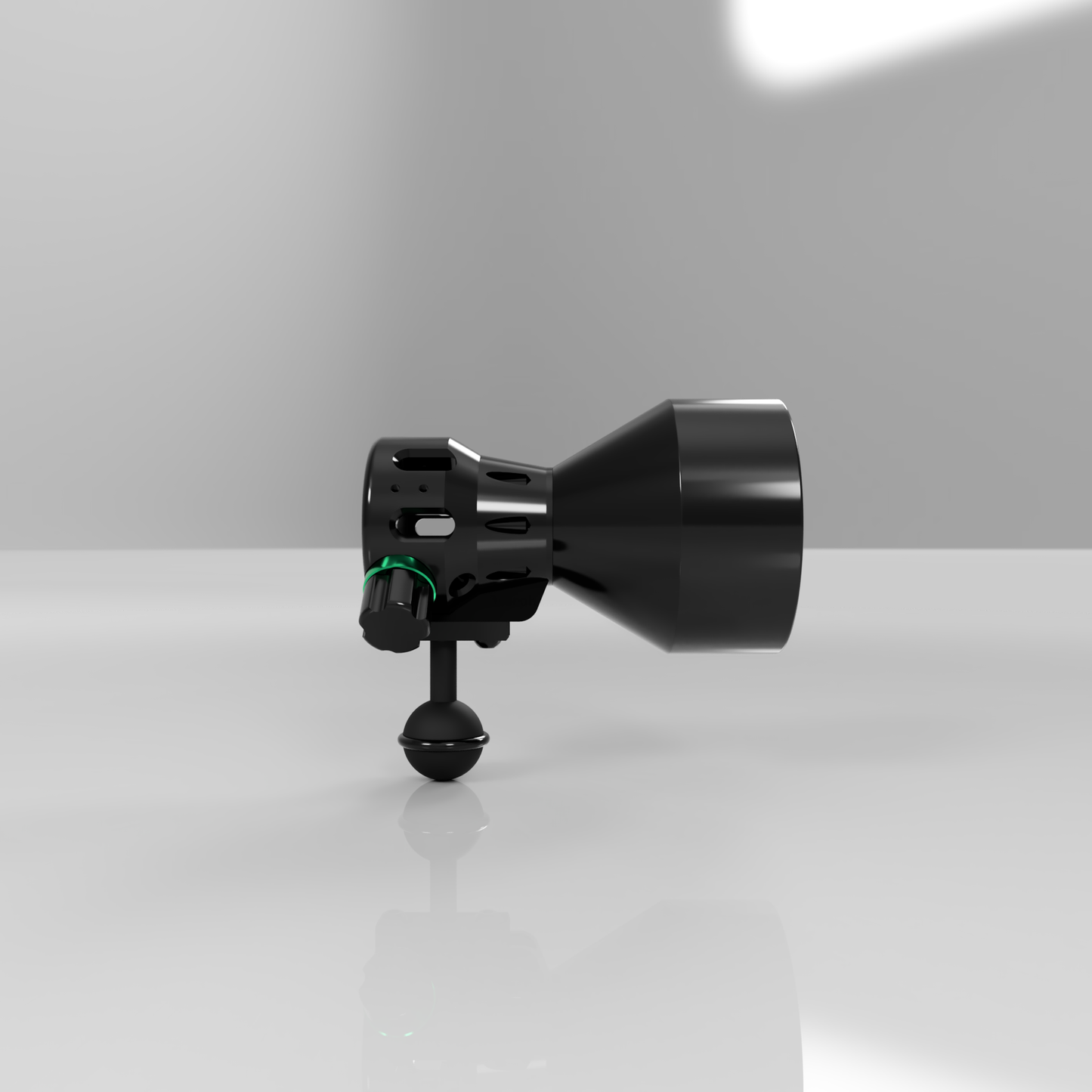Videohalter mit Kugelkopf 1" für gängige Videosysteme
