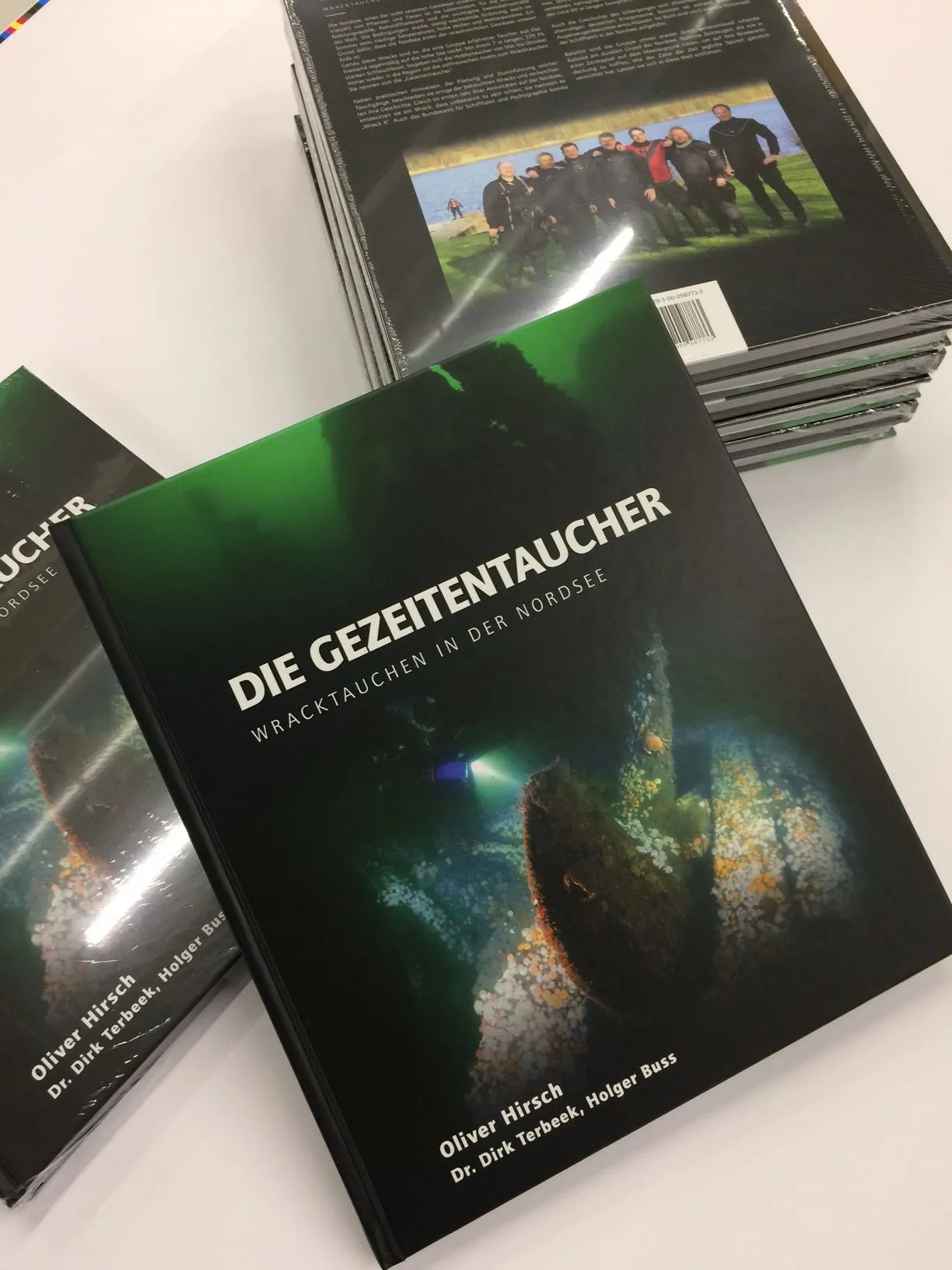Buch "Die Gezeitentaucher: Wracktauchen in der Nordsee"