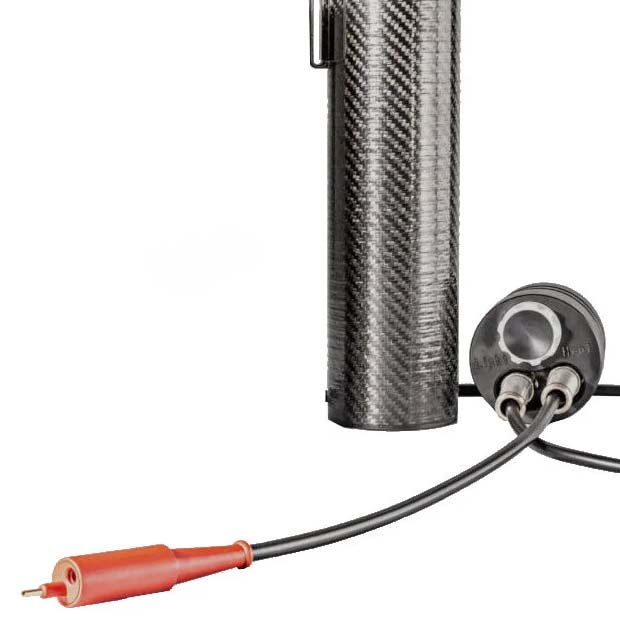 Kit de réservoirs de batterie au carbone "Mini" : avec bouchon de réservoir et cordon WAM (13,8 Ah/150 Wh)